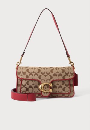 COACH, SOFT TABBY SHOULDER BAG - Sac à main - beige/red