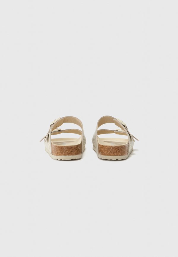 ARIZONA LENA WOVEN EMBOSS HEX NARROW - Sandals - ecru3