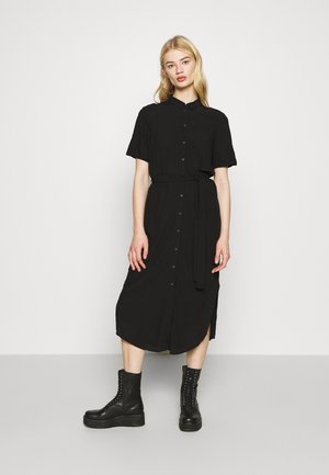 PCCECILIE DRESS - Skjortekjole - black