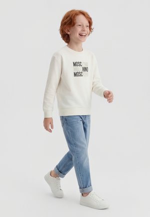 MOSCHINO UNISEX - Φούτερ - cloud