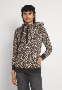 ONLY ONLJALENA HOOD - Sweatshirt com capuz - black