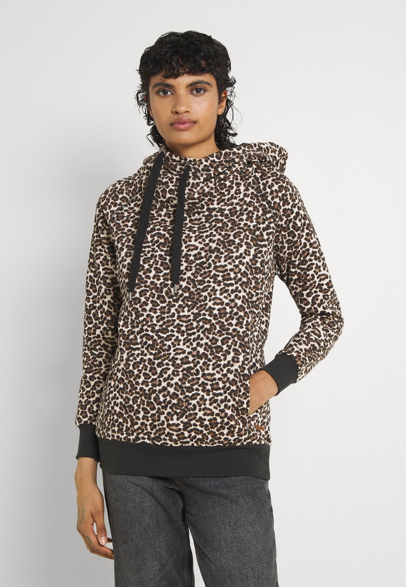 ONLY ONLJALENA HOOD - Sweatshirt com capuz - black
