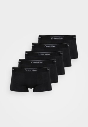 Calvin Klein Underwear LOW RISE TRUNK ICON COTTON STRETCH 5 PACK - Μποξεράκια - black