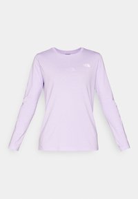 SIMPLE DOME TEE - Top dugih rukava - lite lilac