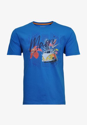 Print T-shirt - blue