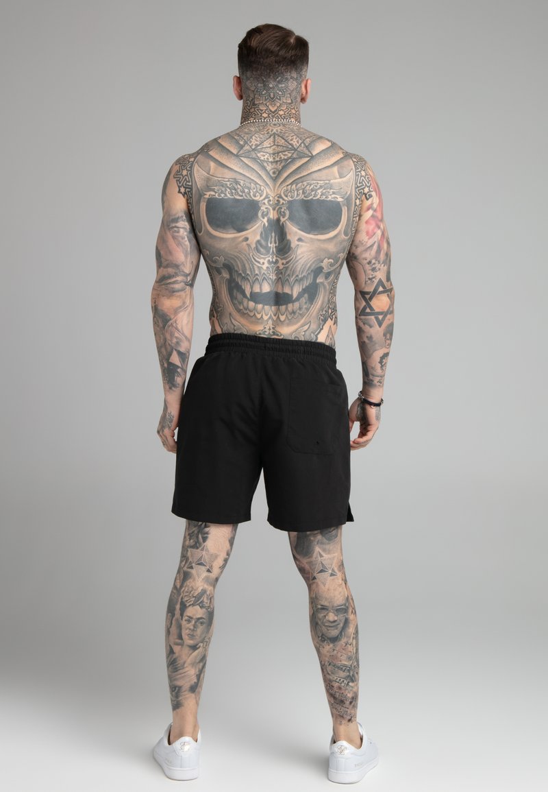 Herren Badehosen | SIKSILK SWIM Badeshorts black/schwarz - CU76236 Herren Badehosen | SIKSILK SWIM Badeshorts black/schwarz - CU76236