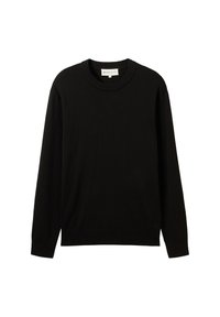 CREWNECK - Strikkegenser - black