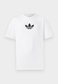 TEE - Print T-shirt - white/black