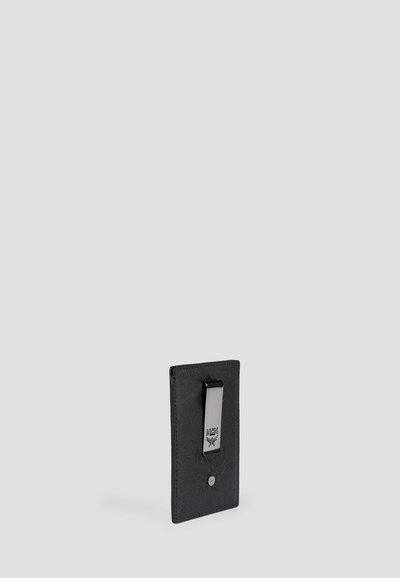 MCM MIT MAXI-MONOGRAMM UND GELDSCHEINKLAMMER - Portemonnee - black