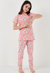 LELA REGULAR FIT - Nattplagg set - pink