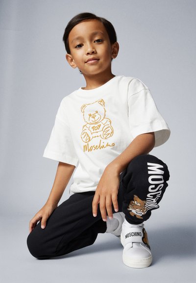 MOSCHINO ADDITION UNISEX - Tričko s potlačou - cloud