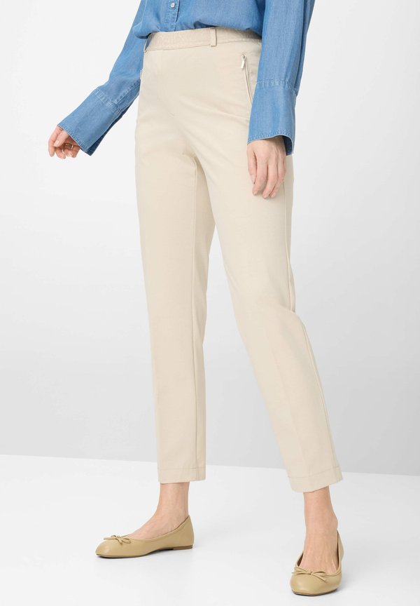 STYLE CILLY - Stoffhose - ecru