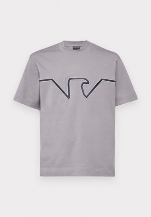 Emporio Armani Apdrukāts T-krekls - grey eagle