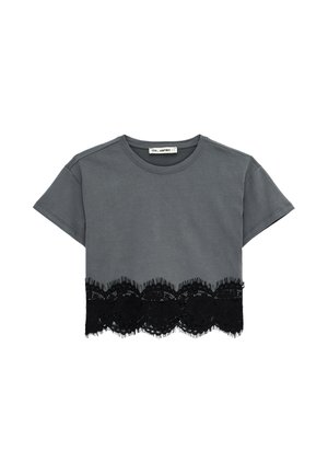 Koton T-Shirt print - anthracite