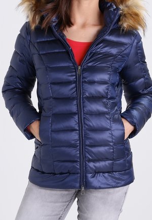 Gewatteerde jas - dark blue