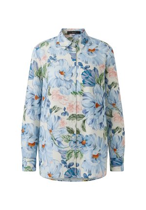 Oui, HEMDBLUSE - Chemisier - blue white
