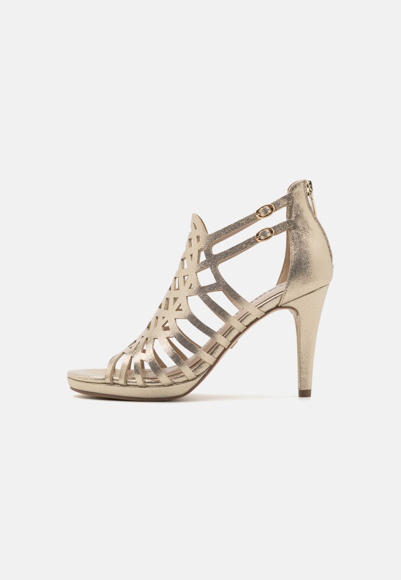 Tamaris - Platform sandals - gold, Enlarge