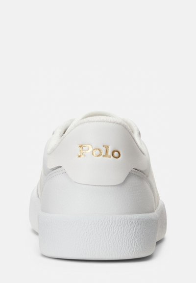 Polo Ralph Lauren COURT STRIPED - Tenisice - deckwash white