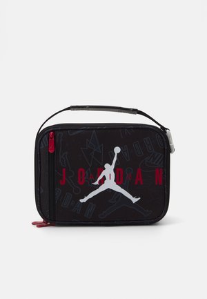 LUNCH TOTE UNISEX - Lunch box - black/gym red