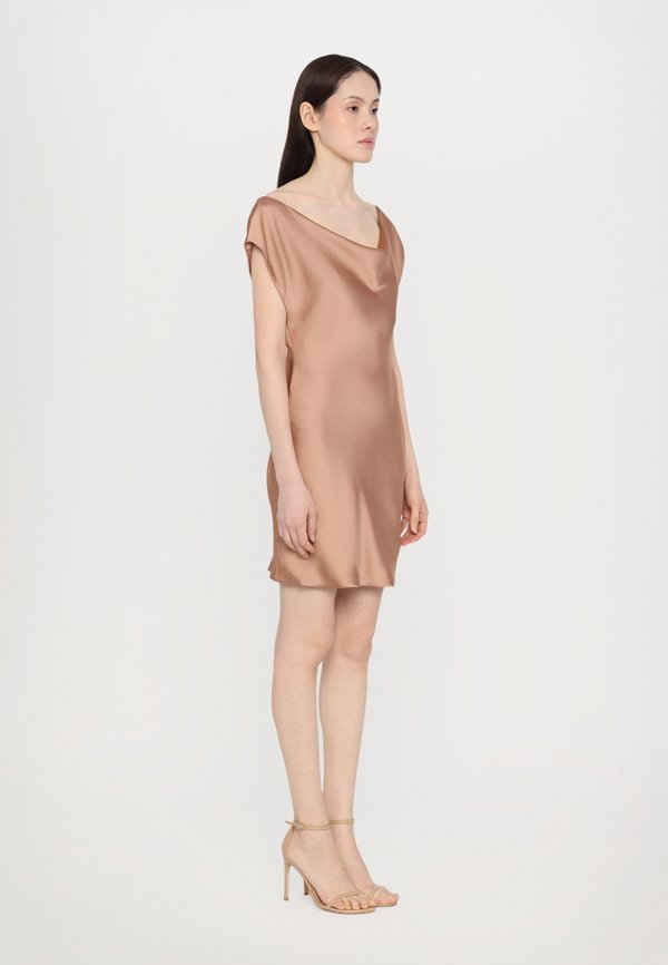 SLEEVE MARIA DRESS - Occasion wear - cappuccino4