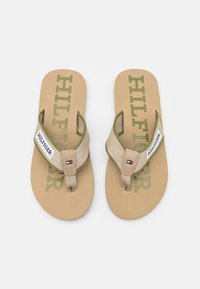 Tommy Hilfiger - PATCH BEACH  - Zehentrenner - beige Thumbnail-Bild 1