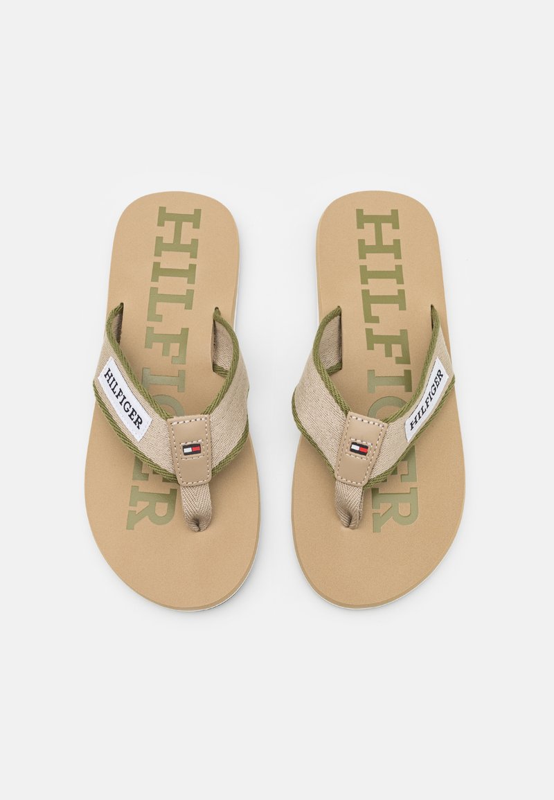 Tommy Hilfiger - PATCH BEACH  - Zehentrenner - beige, Vergrößern