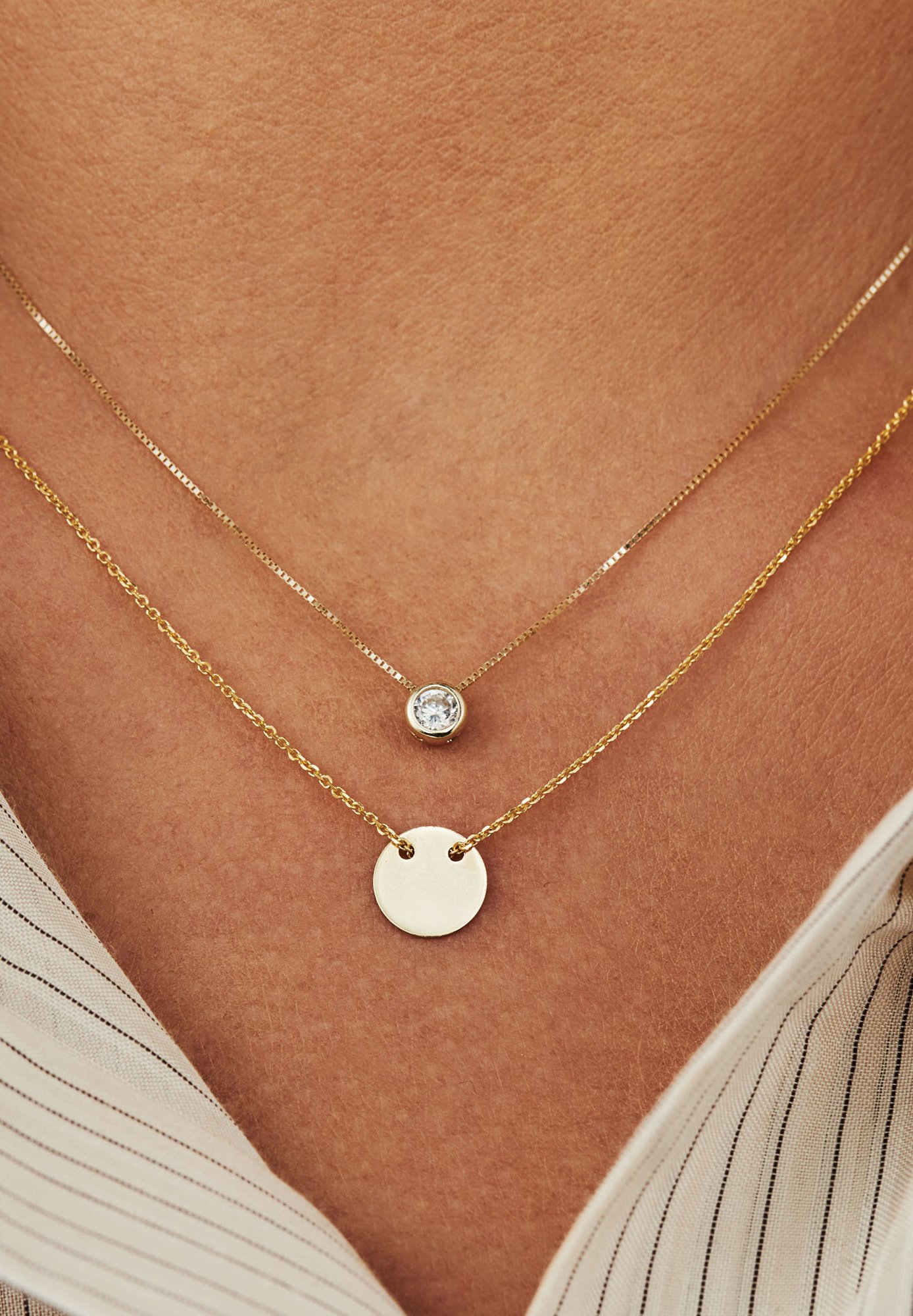 14 gold necklace Clearance