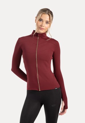 BASIC FULL ZIP ADELYNN - Trainingsjacke - bordeaux