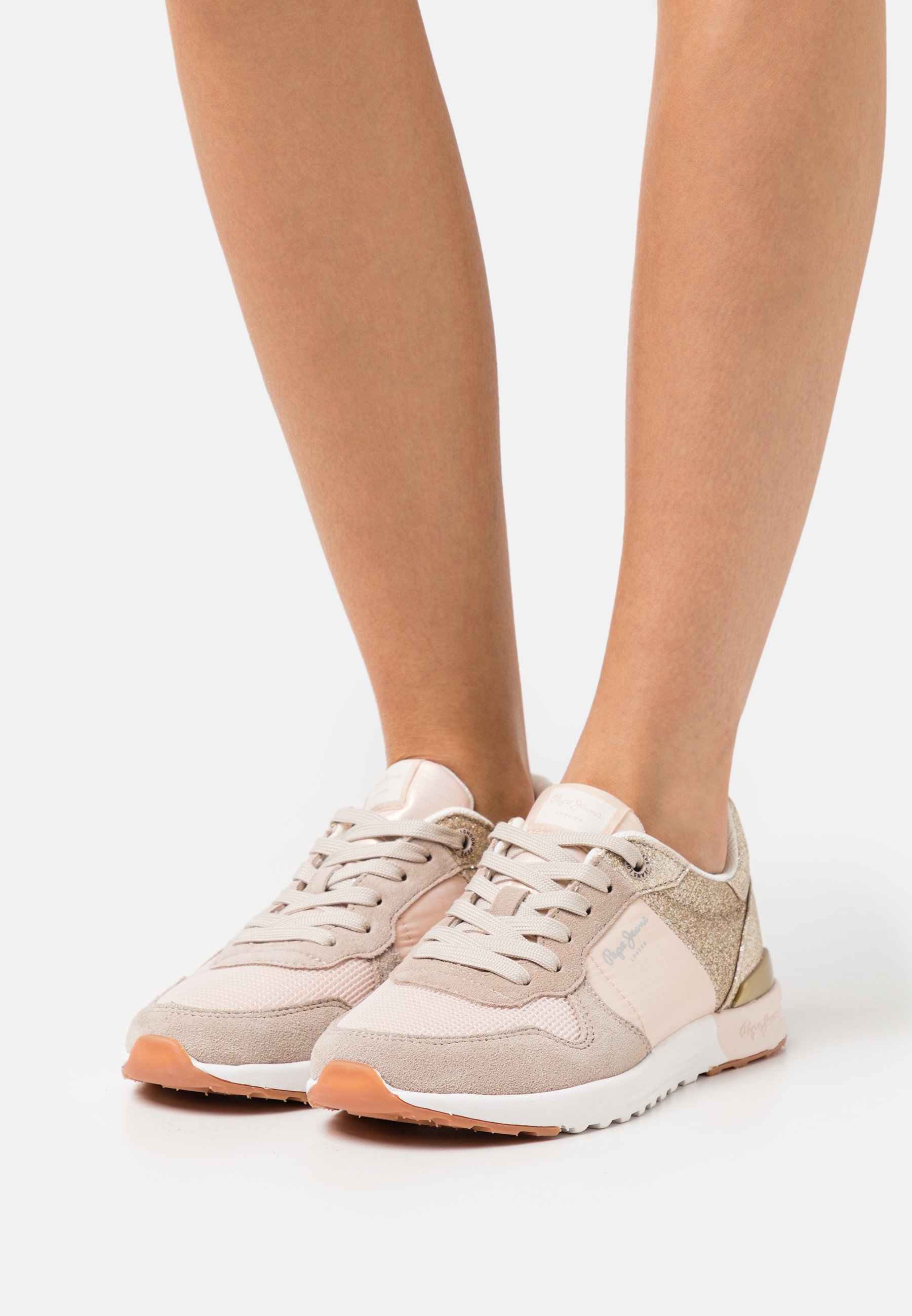 Pepe Jeans VERONA PRO HAPPY - Zapatillas - concrete/rose gold - Zalando.es