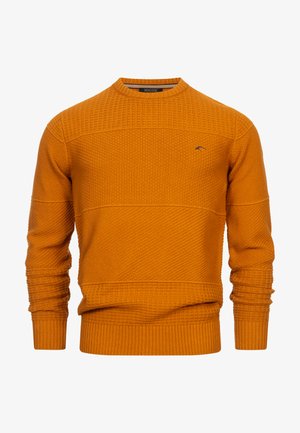INDICODE JEANS JUSTICE - Strickpullover - caramel