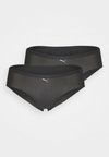 WOMEN SEAMLESS HIPSTER 2 PACK - Kratke gaće - black