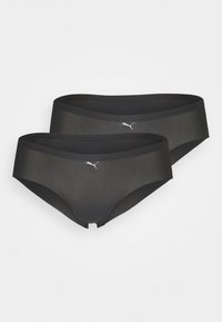 WOMEN SEAMLESS HIPSTER 2 PACK - Slip - black