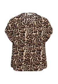Niet geselecteerd, naturel leopard print