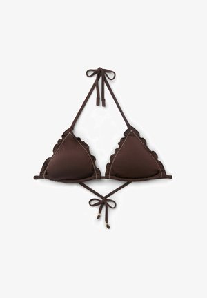 Calzedonia, CLASSIC DOLL - Haut de bikini - brown
