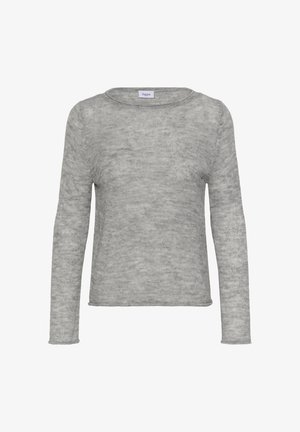Saint Tropez, SABBARASZ BOATNECK - Striktrøje - mist grey melange