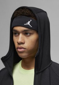 Jordan AIR - Felpa con zip - black black