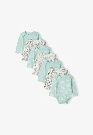 7 PACK - Glaustinukė - green off white