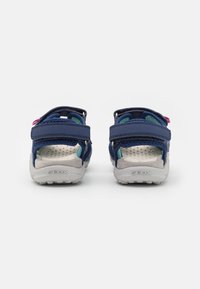 Geox WHINBERRY  - Sandali da trekking - navy/fuchsia