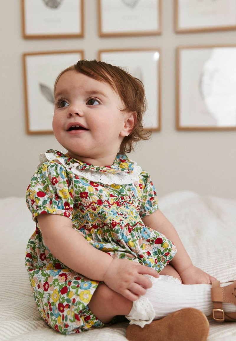 Next BABY PLAYSUIT Jumpsuit green ditsy floral/wit Zalando.nl