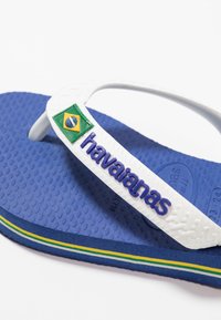 Havaianas HAVAIANAS FLIP FLOP BRASIL LOGO - Infradito da bagno - blue, white