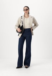 VILA VIKAYA CARDIGAN - Neuletakki - birch
