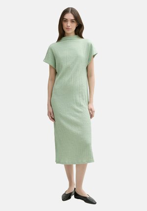 TOM TAILOR DENIM STRUCTURED - Vestito casual - fresh mint green
