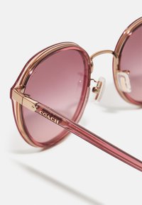COACH Ochelari de soare - transparent/berry
