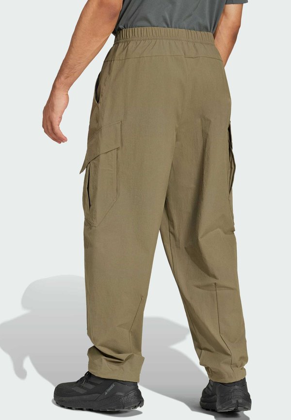 Trousers - olive strata2