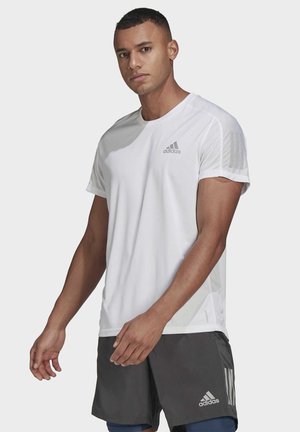 OWN THE RUN - Printtipaita - white