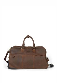DUFFEL TROLLEY SCOTT - Trillekoffert - brown