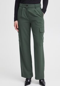 b.young - BYDANTA - Cargo trousers - cilantro Thumbnail Image 1