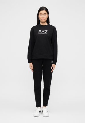 SET - Trainingsanzug - black/white