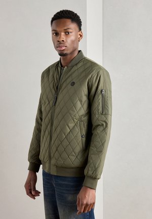 INDICODE JEANS Bomber Jacket - olive