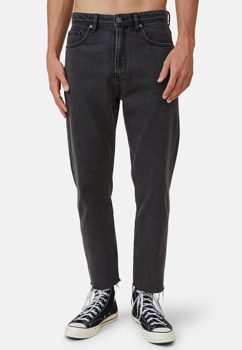 Cotton On CROP TAPERED Straight leg jeans brown/bruin Zalando.nl